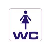 Zīme WC sieviešu