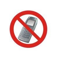 Знак-наклейка Телефоны запрещены Упак. 1шт.