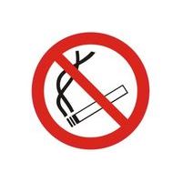 Zīme Aizliegts smēķēt Iepak. 1 gab.