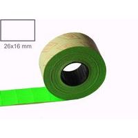 Этикетки 26х16 мм зелёные
