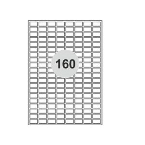 Наклейки Rillprint A4 17.8×10мм (160) Rillstab